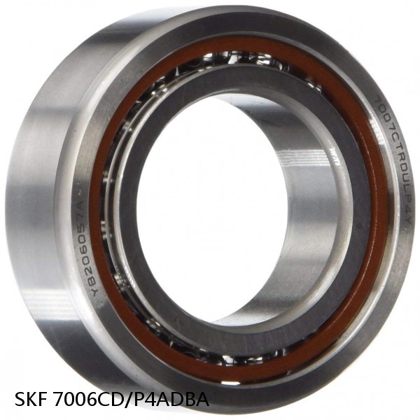 7006CD/P4ADBA SKF Super Precision,Super Precision Bearings,Super Precision Angular Contact,7000 Series,15 Degree Contact Angle