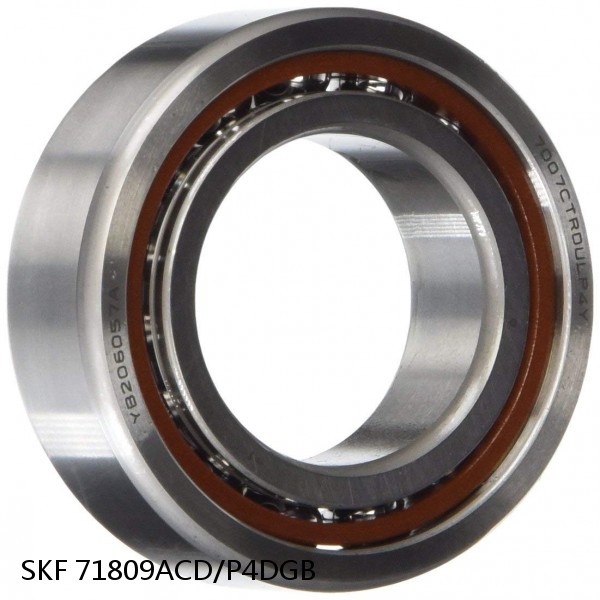 71809ACD/P4DGB SKF Super Precision,Super Precision Bearings,Super Precision Angular Contact,71800 Series,25 Degree Contact Angle