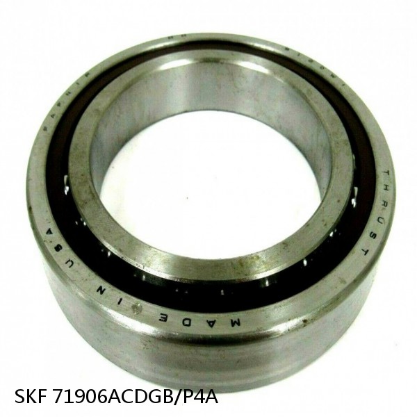 71906ACDGB/P4A SKF Super Precision,Super Precision Bearings,Super Precision Angular Contact,71900 Series,25 Degree Contact Angle